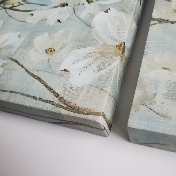 Cute & Cozy Birds & Blossoms Canvas Prints Cottage Decor Gallery Wall Nursery - Picture 9 of 11